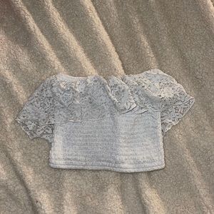Lace tube top Hollister size S